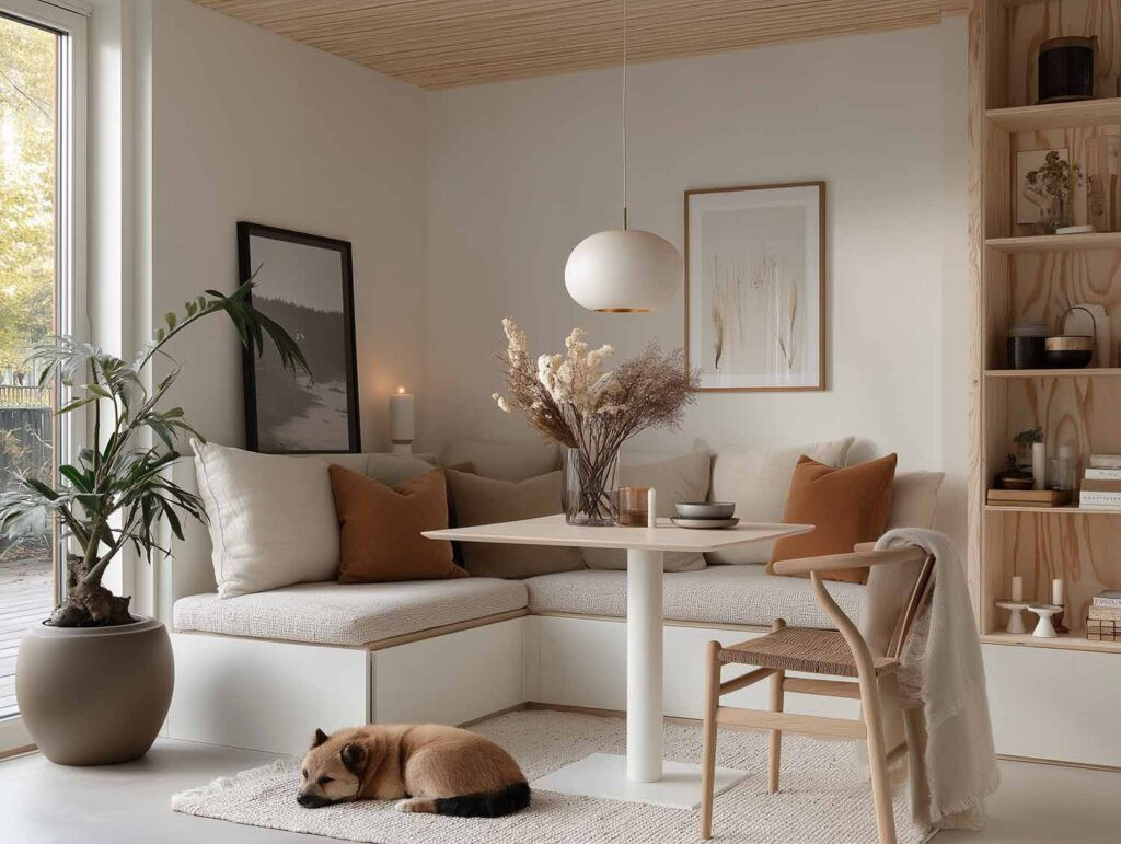 Kleines Wohnzimmer Mit Essecke Einrichten • My Tiny Home